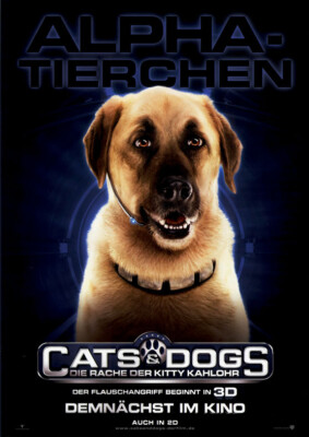 Cats & Dogs - Die Rache der Kitty Kahlohr ORIGINAL A1 Kinoplakat gerollt