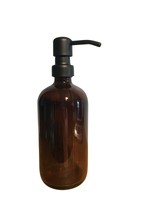 Glass Soap Dispenser With Black Pump - 8oz Soap Bottle Or Lotion Bottle By In... on sale Glass Soap Dispenser With Black Pump - 8oz Soap Bottle Or Lotion Bottle By In... on sale