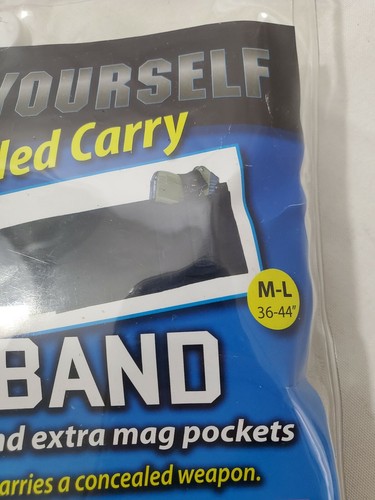 Neu Peace Keeper Bauchband verdecktes Trageholster Größe M - L 36" - 44" schwarz - Bild 3 von 5