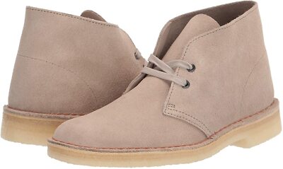 Men's Shoes Clarks DESERT BOOT Lace Up Chukka Boots 55527 SAND SUEDE