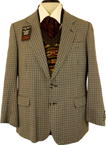 ビンテージ】St Michael x Harris Tweed 英国製
