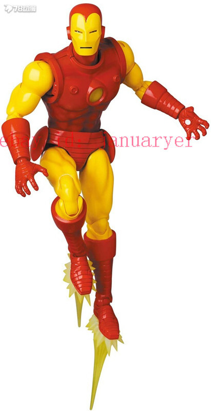 S.Hフィギュアーツ MAFEX マーベル MARVEL アイアンマン等 Perfect Medicom Toy Mafex 165 Iron Man Comic Ver Action Figure New