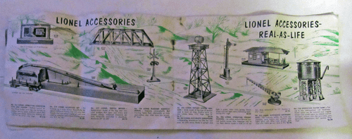 1954 LIONEL TRAIN CATALOG - Picture 5 of 9