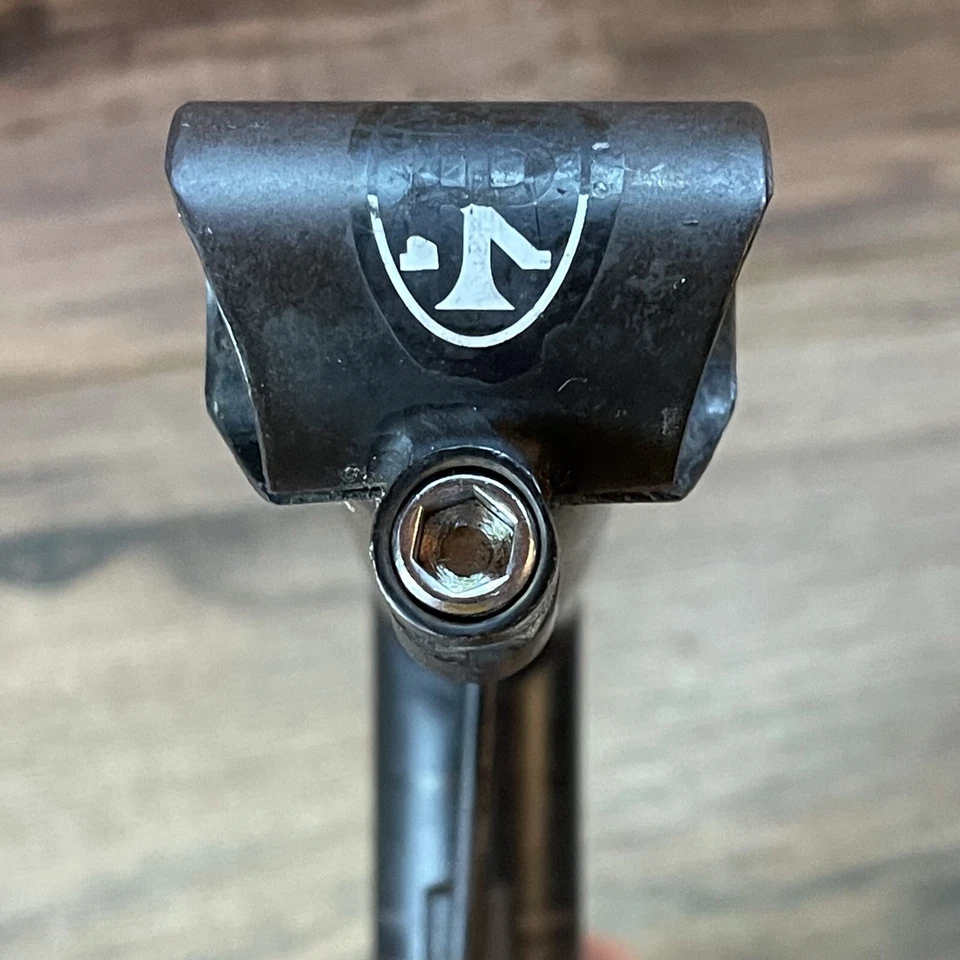 Vintage Ritchey MTB Steel Quill Stem 1 1/8 120 25.4 Black Cosmetically Rough - Image 3 of 4