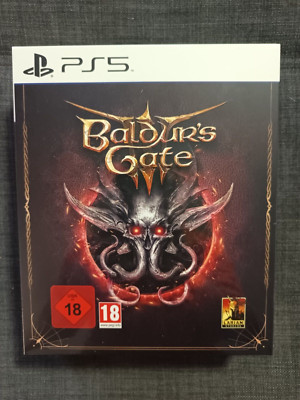 Baldurs Gate 3 Deluxe Komplettbox (PS5) NEU und OVP plus Digital Deluxe Content