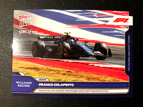 *PICK YOUR CARD* 2024 Topps Now Formula 1 F1 Base Set (UPDATED Jan 22, 2025) - 第 4/172 張圖片