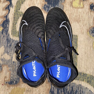 Nike Phantom GX Elite DF FG Soccer Shoes, Size 5, Black Royal