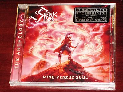 Skeptic Sense: Mind Versus Soul - The Anthology CD 2016 Divebomb USA DIVE107 NEW