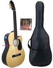 Chitarra Classica Elettrificata Cutaway 4/4 Amplificata 4B Accordatore interno