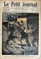 Small Journal 1907 No. 890 Train Robbers - Attack on the Lyon Mail