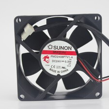 1 PCS SUNON Fan PMD2408PTV1-A 24V 5.3W 2-wire inverter cooling fan 80 80 25mm