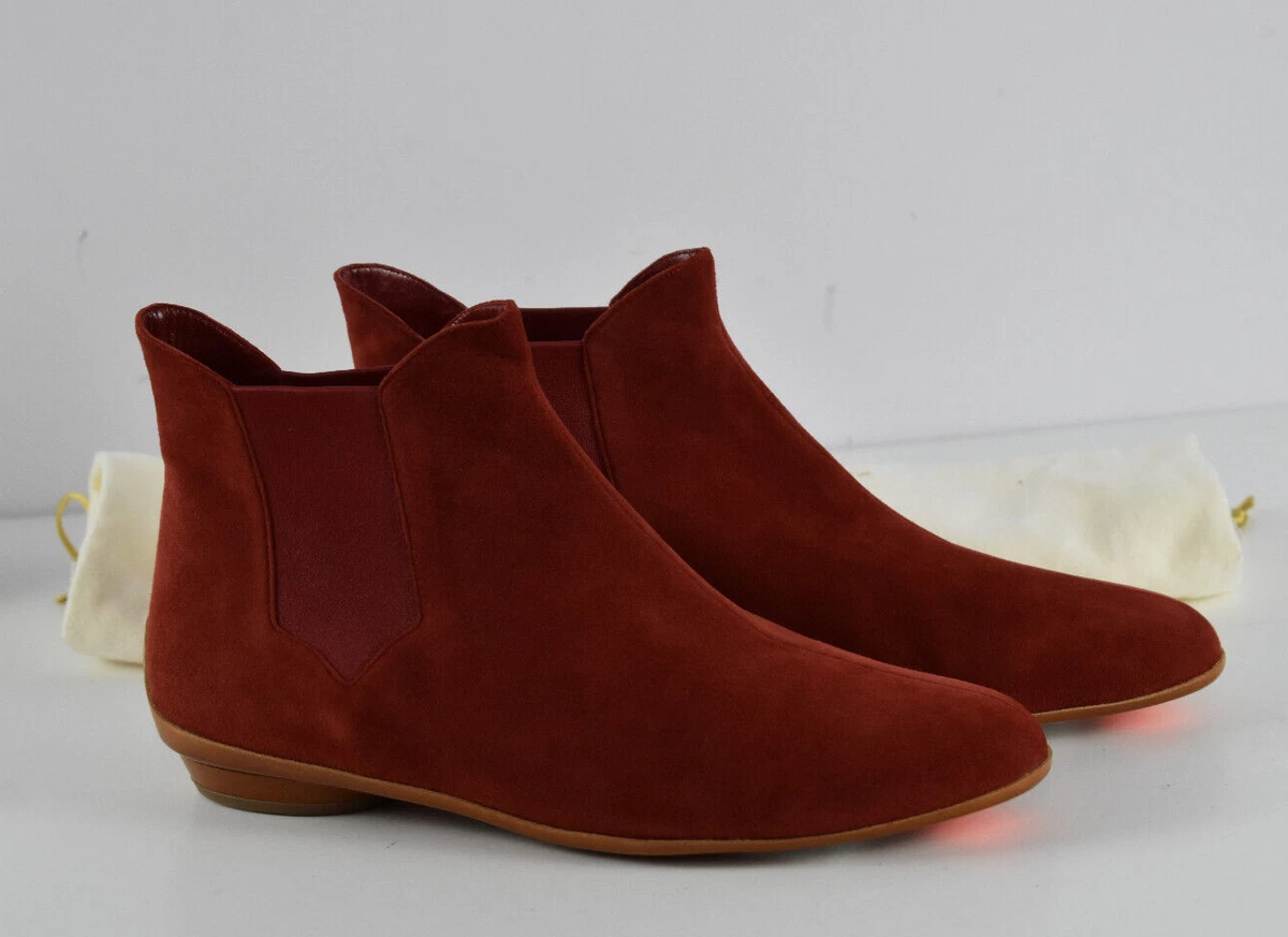 Salvatore Ferragamo Low (1-1.9 in) Heel Height Ankle Boots 