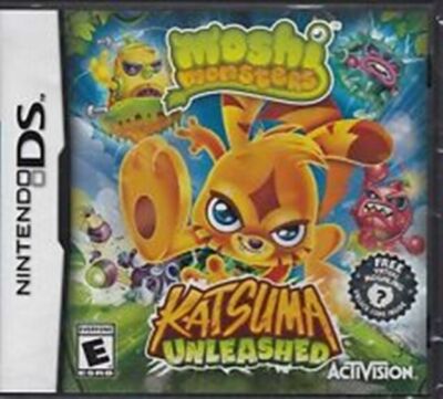 New Moshi Monsters Katsuma Unleashed Nintendo DS Video Game
