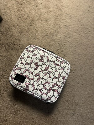 Hello Kitty Impressions Vanity White Multi Faces Cosmetic Make Up Case