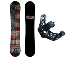 New Camp Seven Drifter and APX Binding Men's Snowboard Package