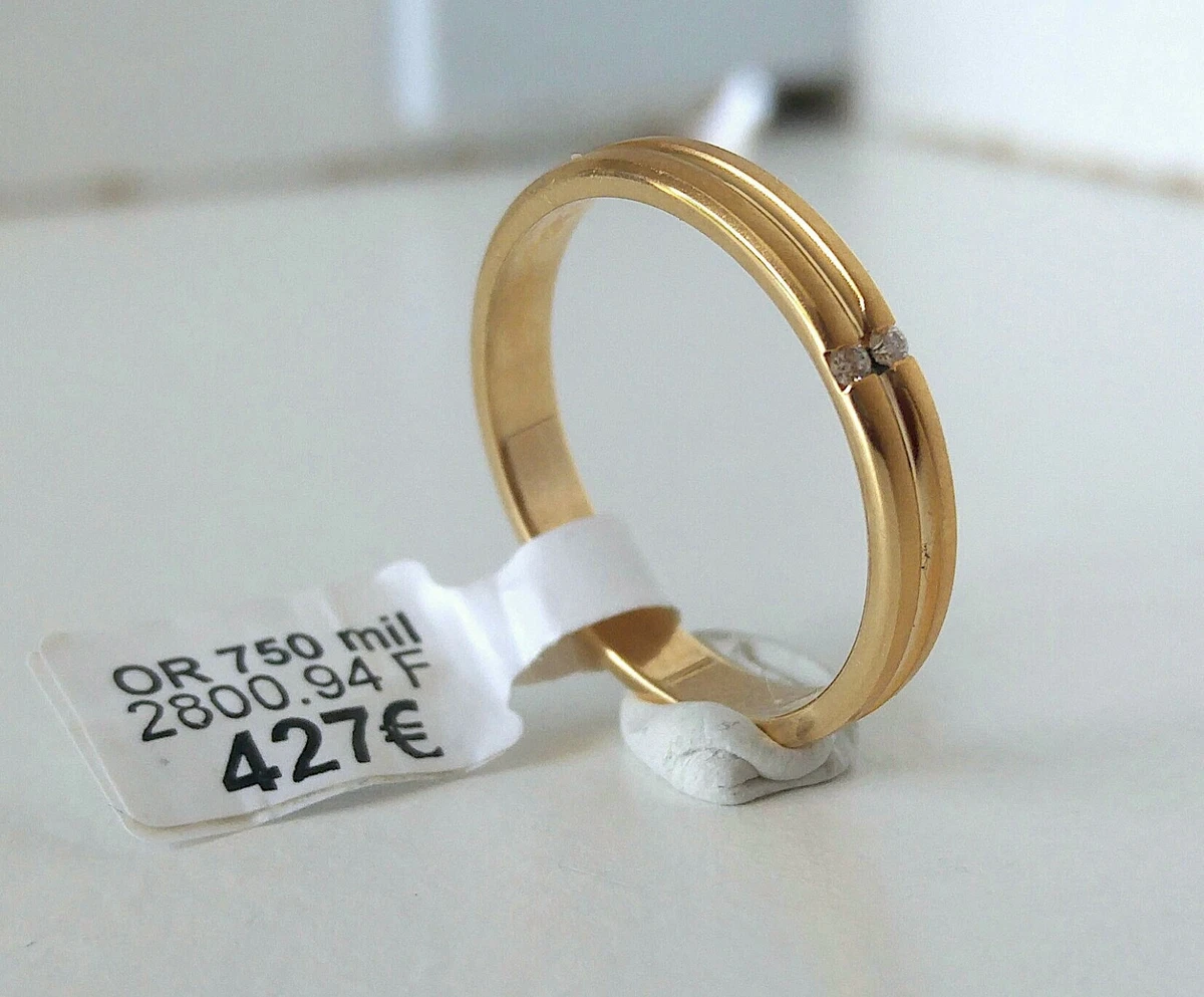 Bague de mariage 18 carat sale