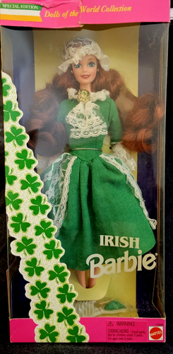 Barbie Irlandaise – Irish 12998 – Mattel 1994 – Doll World – Poupée Monde Ireland