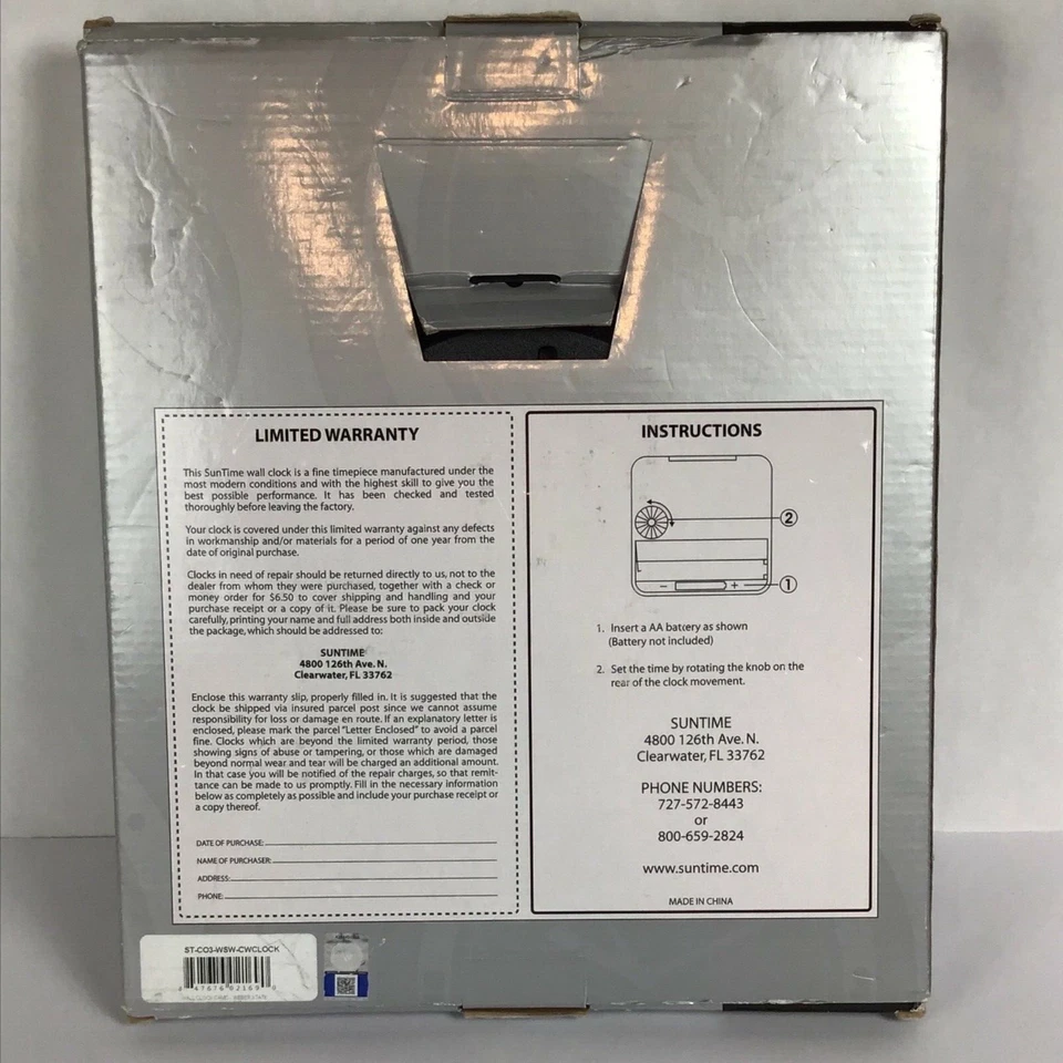 Weber State University Wildcats NCAA Reloj de Pared Dormitorio Hombre Cueva Bar Dormitorio BX399 Foto 2 de 2