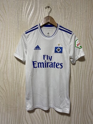 SV HAMBURG 2018 2019 HOME FOOTBALL SHIRT SOCCER JERSEY ADIDAS
