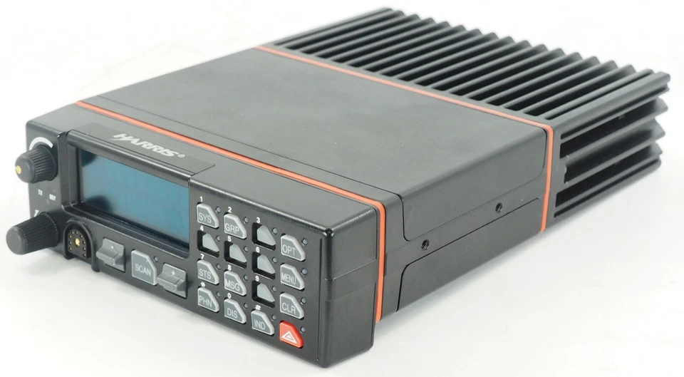 Harris Corporation MAD2-TNC06 TR-317-A2 Two Way Ham Radio with Cables - Image 2 of 4