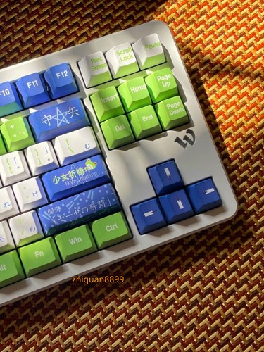 Touhou Project Kochiya Sanae PBT Keycaps 129 Key Cap for MX Mechanical Keyboard - Picture 10 of 11