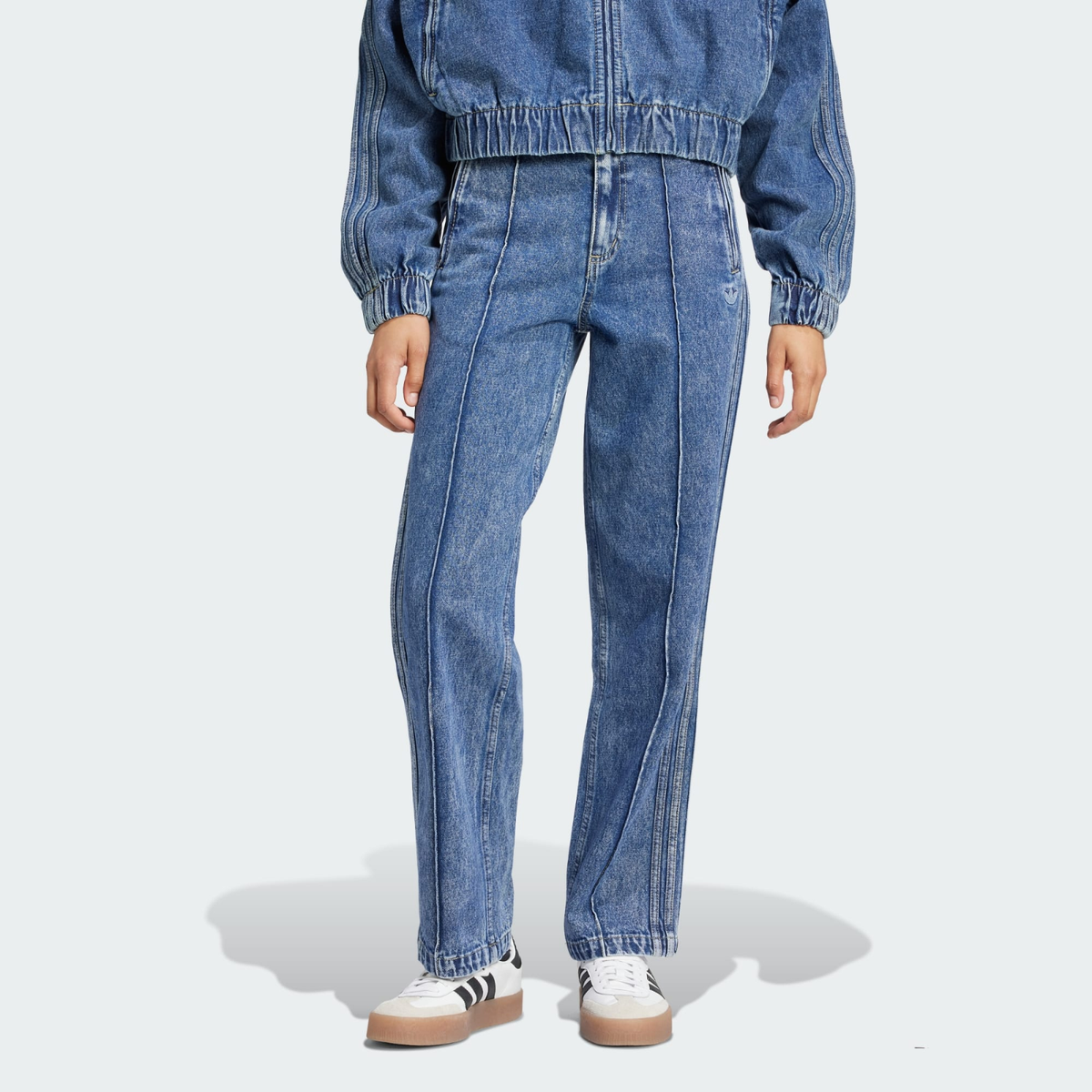 adidas WMNS Premium Essentials Denim Straight Leg Pant