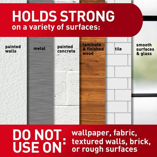 XL Heavyweight Picture Hanging Strips, 20 Lbs, 16 Pairs, Damage-Free Adhesive - Picture 4 of 11