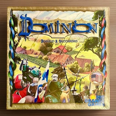 Dominion Strategy Board Game 1st Edition by Rio Grande Games NEW FACTORY SEALED!