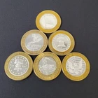 Las Vegas .999 Fine Silver Casino Tokens Bullion Rounds Lot (0.6ozt Each) 3.6oz