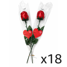 Mother's Day Chocolate Flowers (Full Box of 18 x 18g) - FAST FREE DELIVERY!