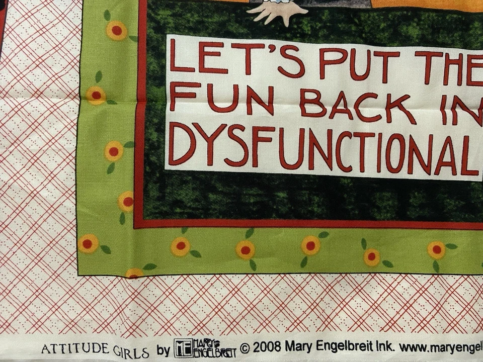 Mary Englebright Attitude Girls Panel 2008 Moda - Image 2 of 4