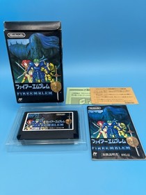 FIRE EMBLEM GAIDEN + Official Guide Famicom Nintendo CIB Complete - US Seller!
