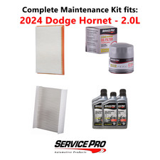 2024 Dodge Hornet 2.0L Complete Cabin, Air & Oil Filter Kit (0W-30)