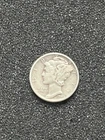 1945-. Mercury Dime . XF . Extra Fine . Silver . Original