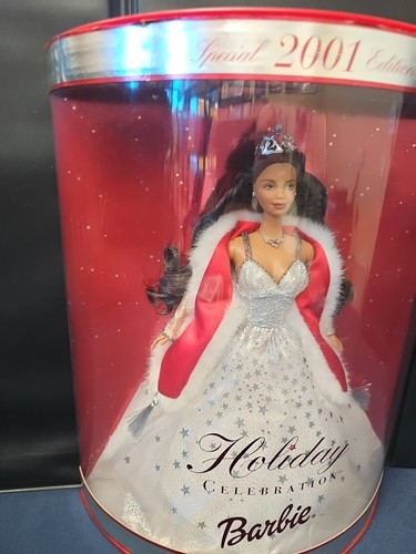 Barbie Celebrazione Vacanze 2001 Afroamericana Edizione Speciale Mattel NUOVO - Foto 3 di 9