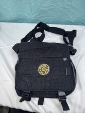 BORSA MESSENGER KIPLING MAD HOUSE tracolla espandibile nera
