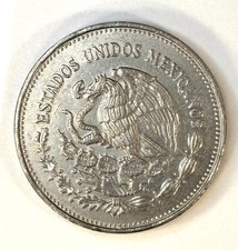 1985 Mexico 200 Pesos Coin 75th Anniversary of the Mexican Revolution 	KM# 510