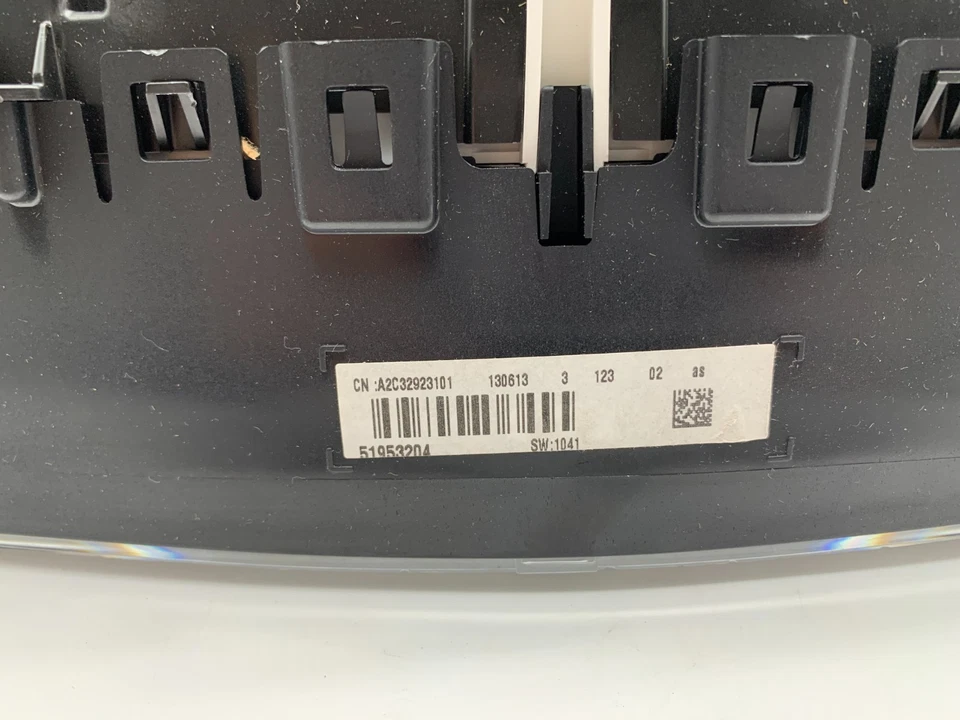 Cuadro de instrumentos velocímetro Fiat 500 2014-2017 6354 millas OEM C01B36001 Foto 3 de 4