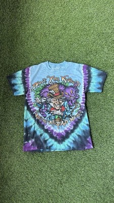 Liquid Blue Alice In Wonderland Mad Hatter AOP Tie Dye T-Shirt Men Size Men's M