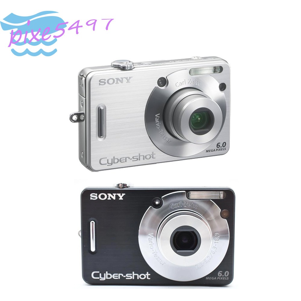 Sony Cyber-shot DSC-W50 Digital Camera 6.0MP 3x Optical Zoom