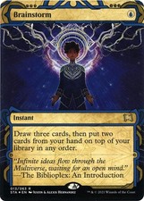 Brainstorm (Foil Etched) - Foil NM MTG Strixhaven: Mystical Archives