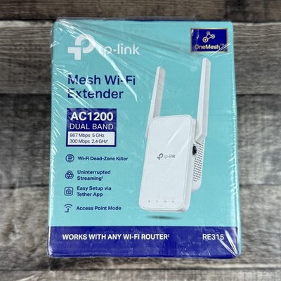 TP-Link AC1200 WiFi Extender, 1.2Gbps Home Signal Booster, Dual Band