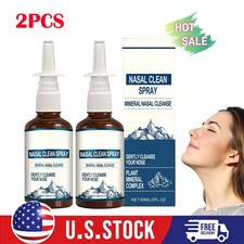2X Nasal Spray   Cleanses  Refreshes Your Nasal,Natural Mineral Formula 2 fl oz