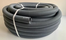 5 Meters 28.5mm ID Grey Convoluted Waste Water Pipe Hose Caravan Motorhome