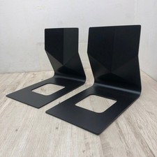 Tendo Mokko Japanese Zaisu Floor Chairs T-5812MR BX Black Set of 2 Stackable
