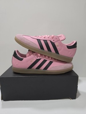 Adidas Men's Lionel Messi x Samba Light Pink Black Size 11.5 JP7844