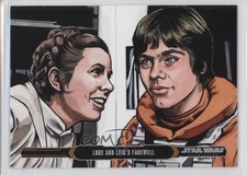 2015 Star Wars Illustrated: The Empire Strikes Back Princess Leia Organa #33 p9d