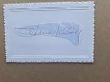 STEVE DALEY WOLVES LEGEND HAND-SIGNED INDEX CARD