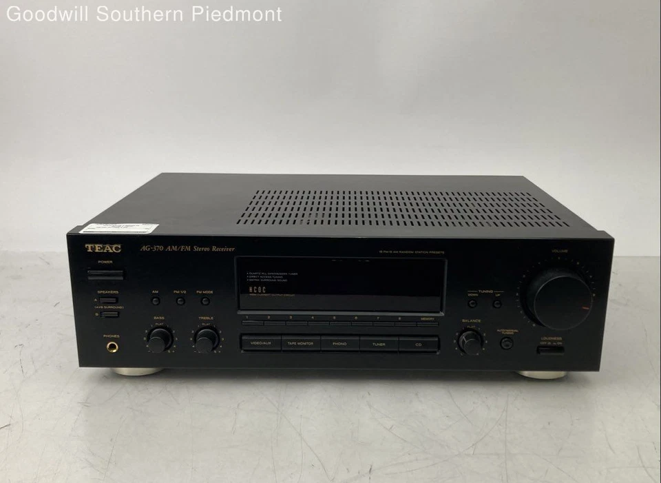 Teac AG-370 AM/FM Stereo Receiver - getestet