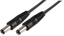 2.1mm x 5.5mm DC Connector Lead Male to Male Power Cable 50cm/1m/2m/3m/5m